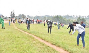 Ruhango: Abarimo  abamotari biyemeje gukangurira abandi umuco w'isuku